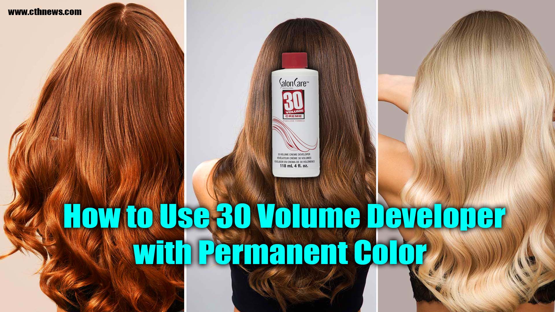 How to Use 30 Volume Developer with Permanent Color